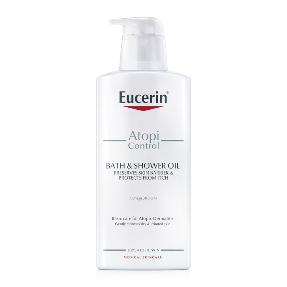 زيت الاستحمام Eucerin AtopiControl Bath & Shower Oil 400 مل