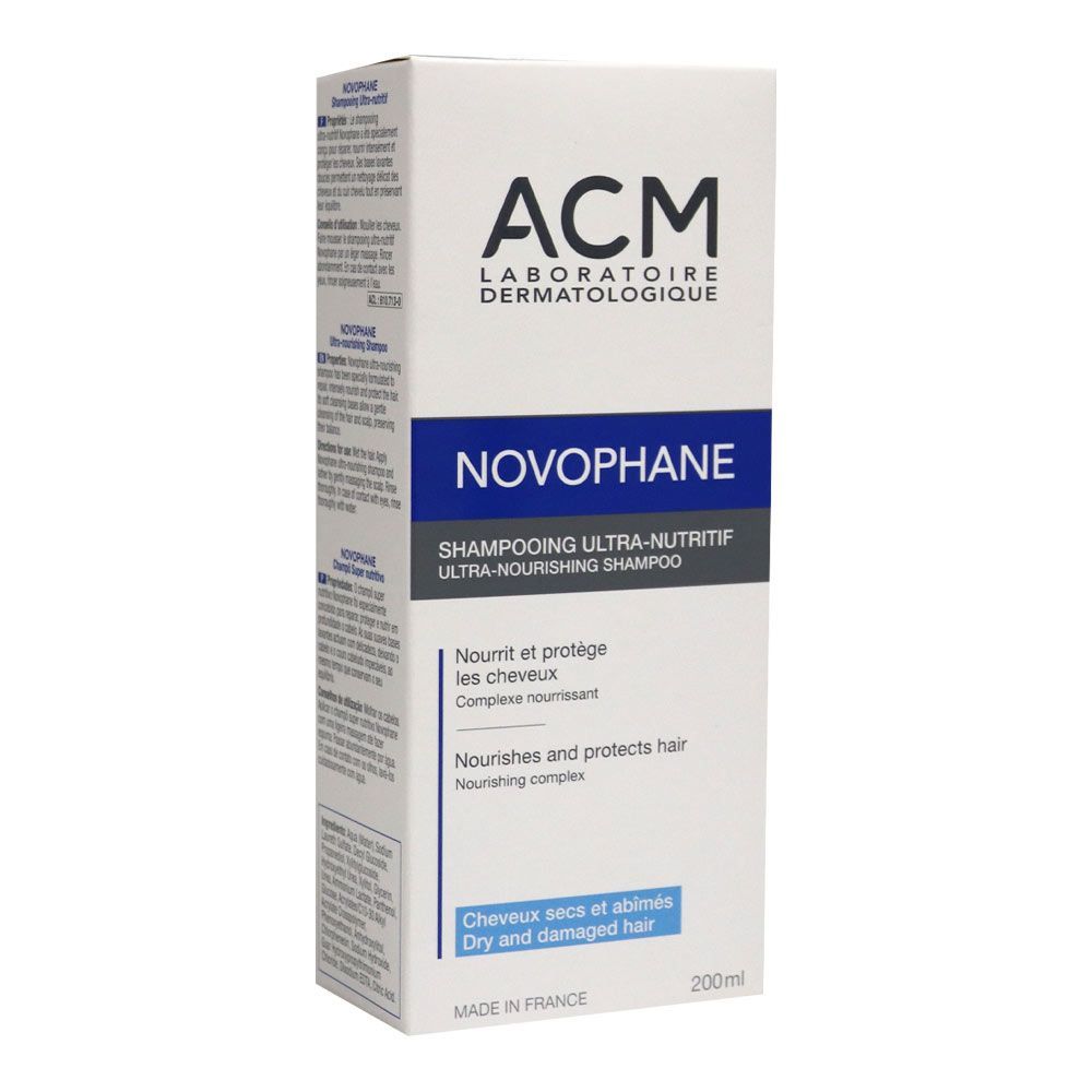 ACM Novophane Ultra-Nutritive Shampoo 200 mL