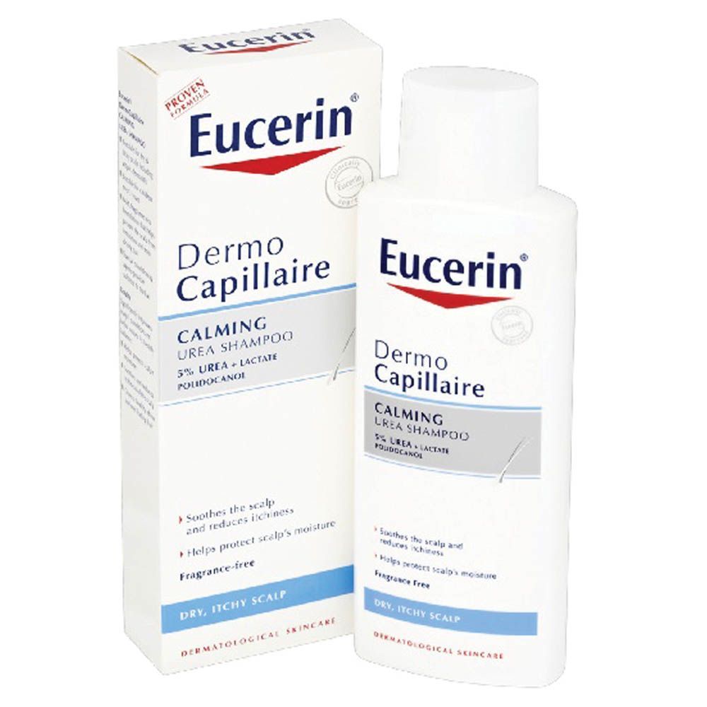 شامبو Eucerin Dermo Capillaire Calming Urea Dry And Itch Relief Shampoo 250 ml