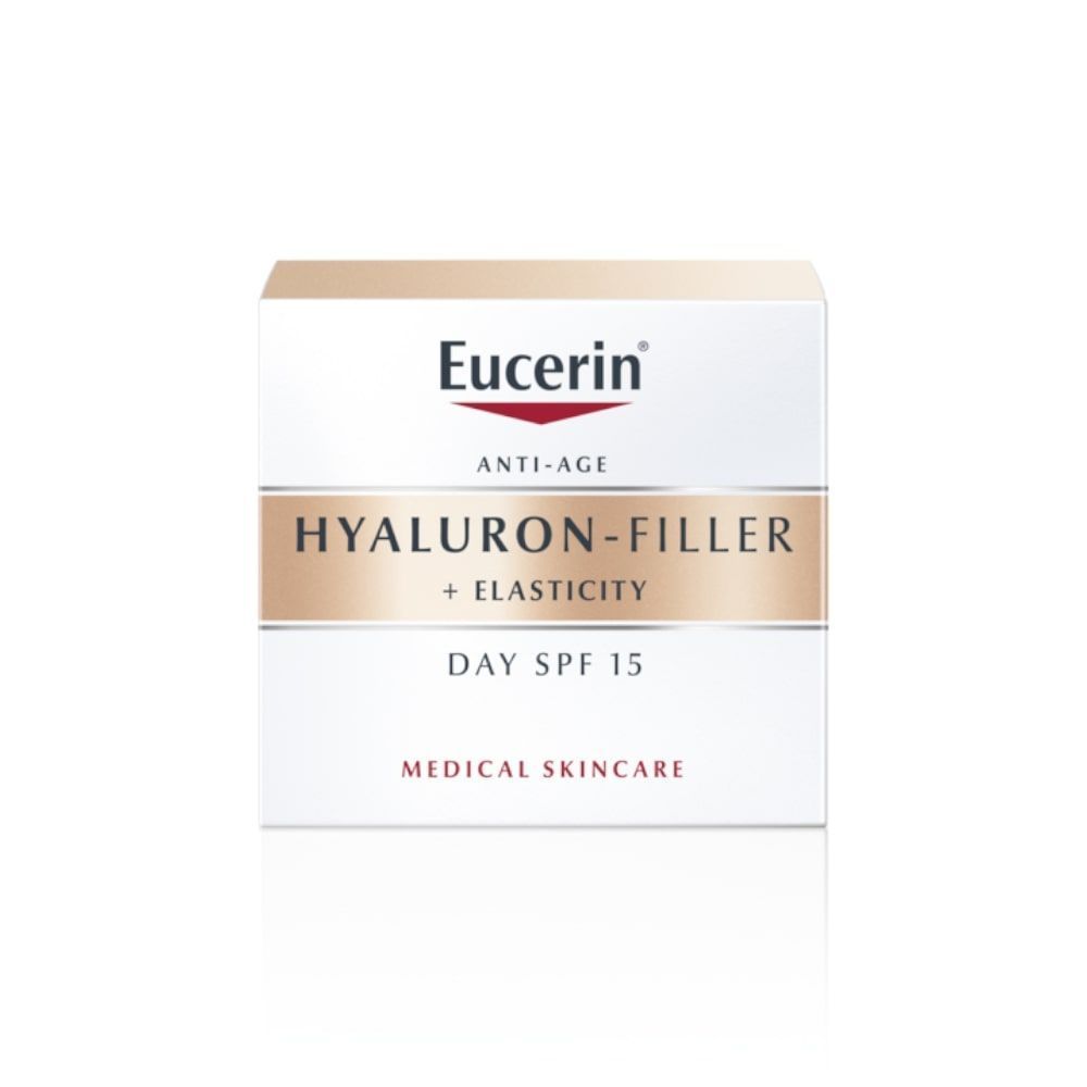 الكريم النهاري Eucerin Hyaluron-Filler + Elasticity SPF 15 Day Cream 50 ml