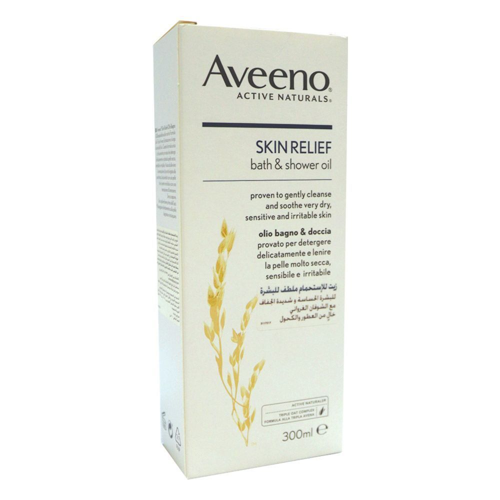 Aveeno Skin Relief Shower Cleansing Oil 300 mL