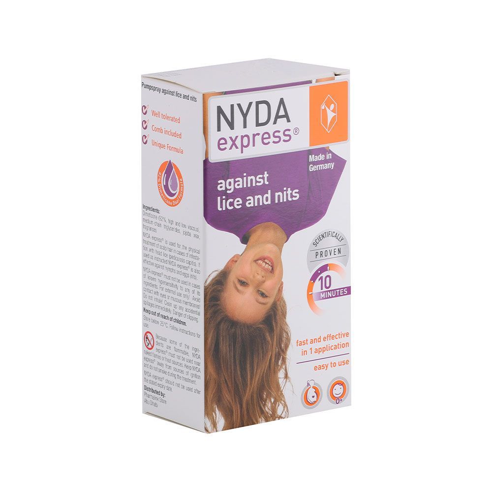 Nyda Express Pumpspray ضد القمل والصئبان 50 مل