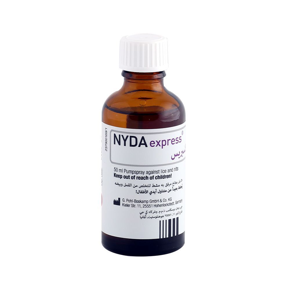 Nyda Express Pumpspray ضد القمل والصئبان 50 مل