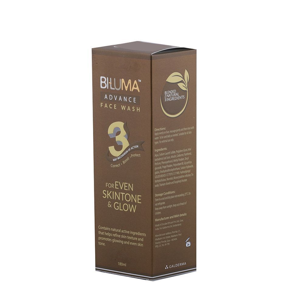 Biluma Advance Skin Brightening Face Wash 180 mL