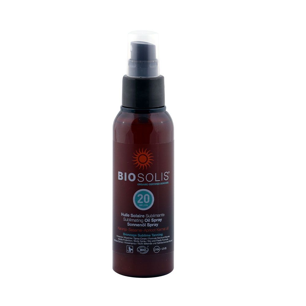 Biosolis Sublimating Sun Oil Spray SPF20 100 mL