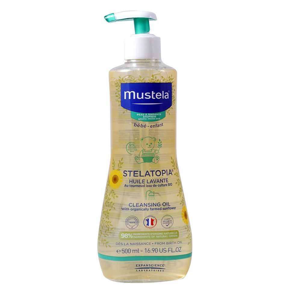 Mustela Stelatopia Cleansing Oil 500 mL