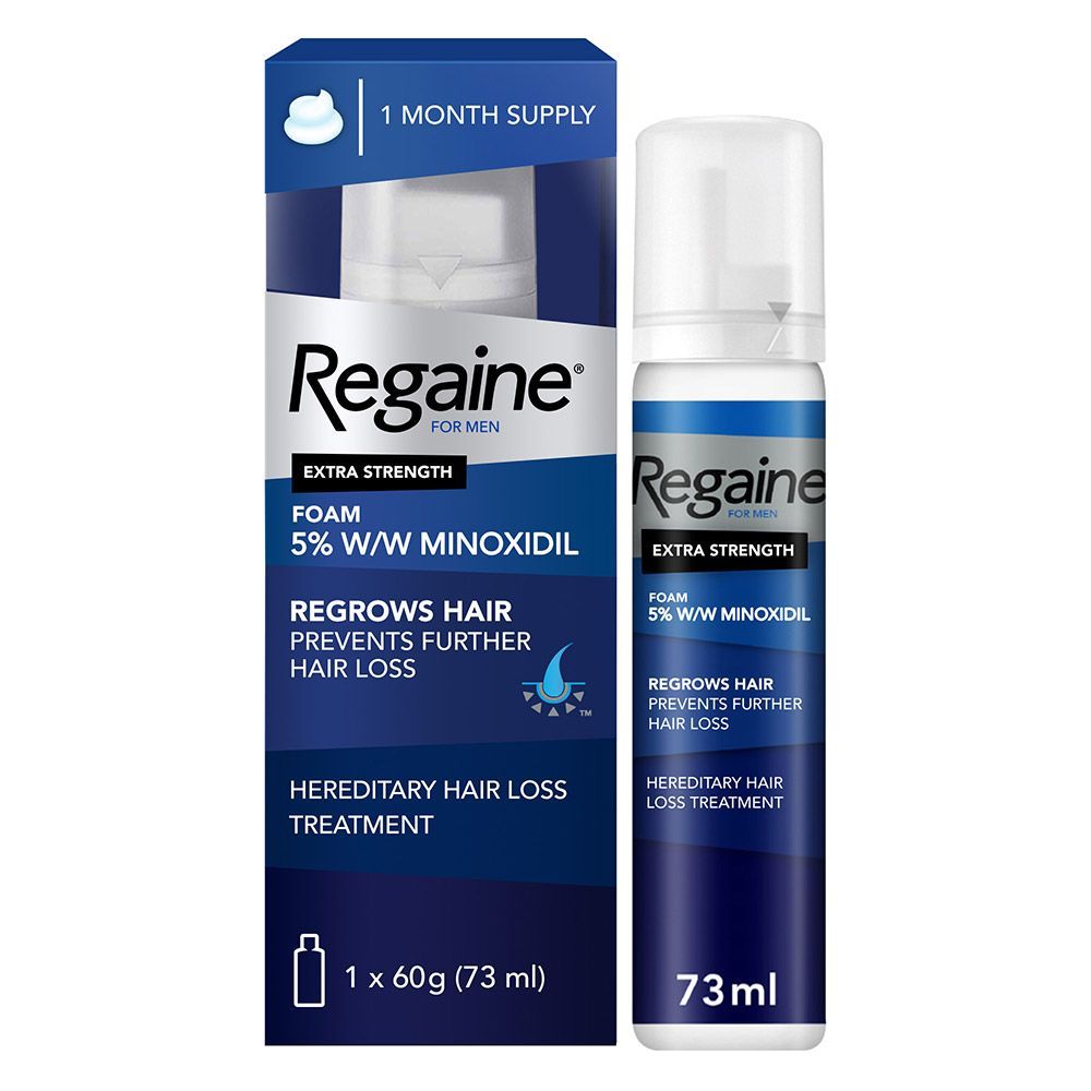 Regaine For Men 5٪ Minoxidil Extra Strength رغوة 73 مل 1's