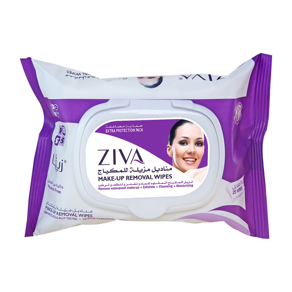 ZIVA Make-Up Removal Wipes 25&#039;s