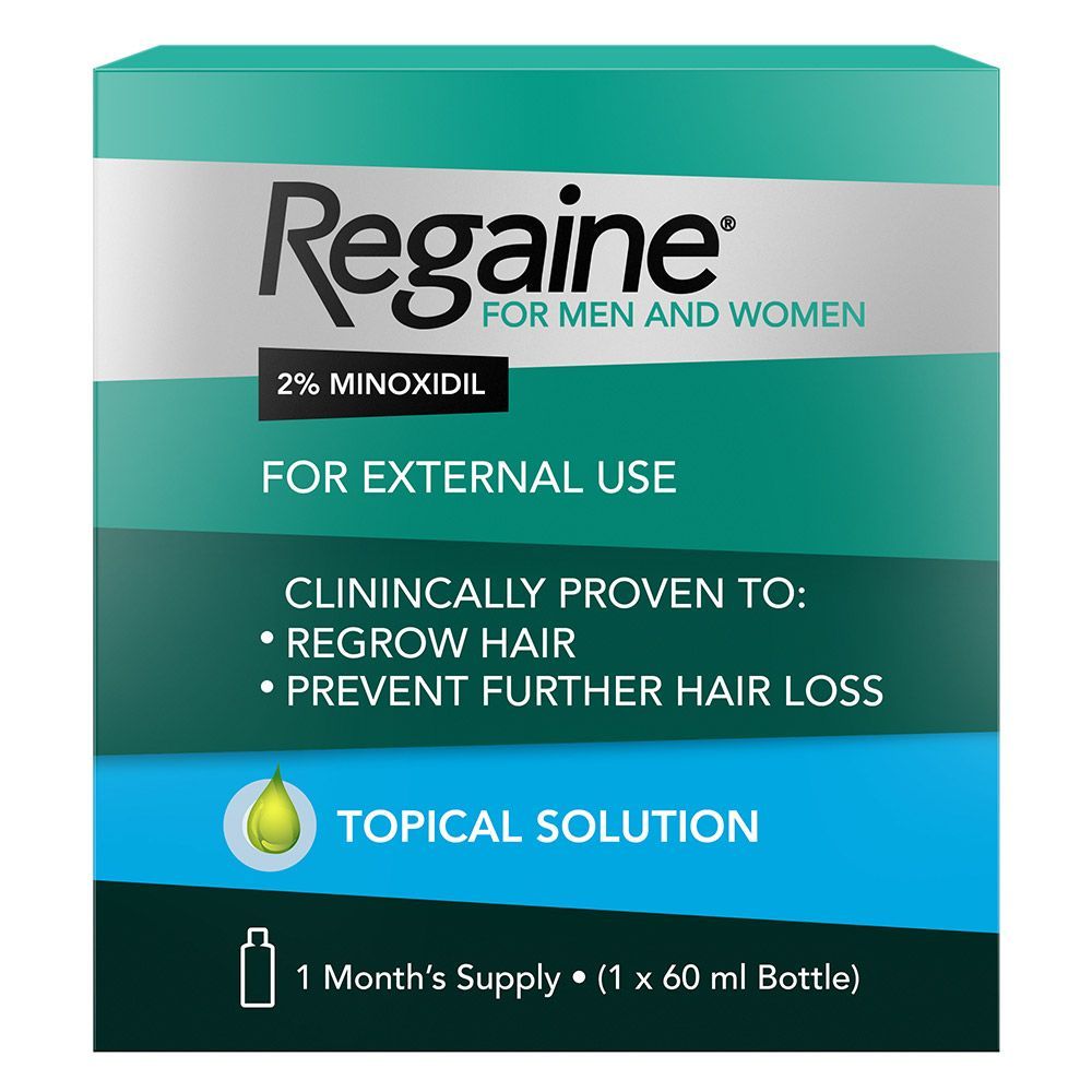 Regaine 2% Topical Solution 60 mL