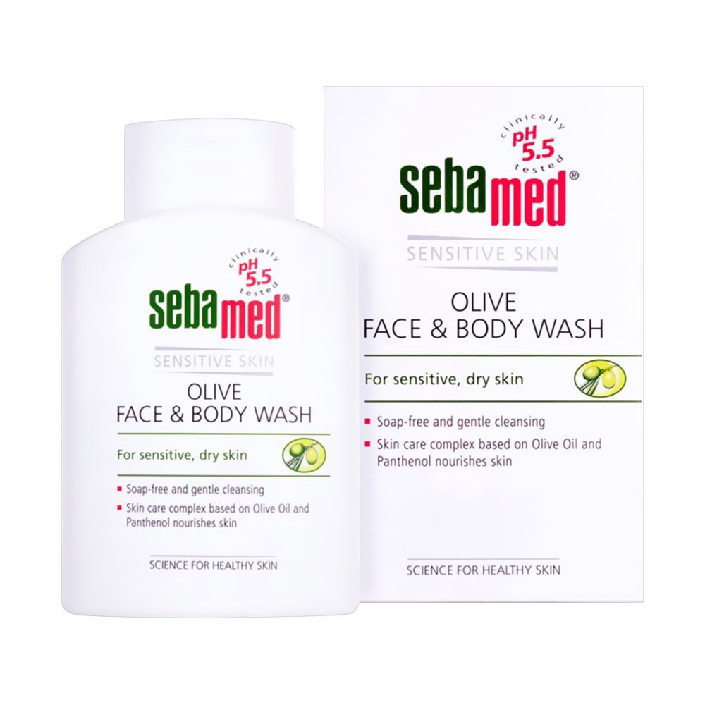 Sebamed Olive Face &amp; Body Wash 200 mL