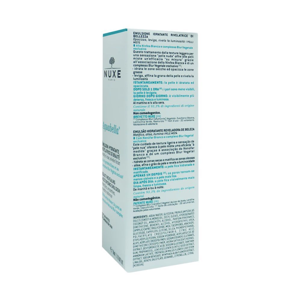 Nuxe Aquabella Beauty Revealing Moisturizing Emulsion 50 mL