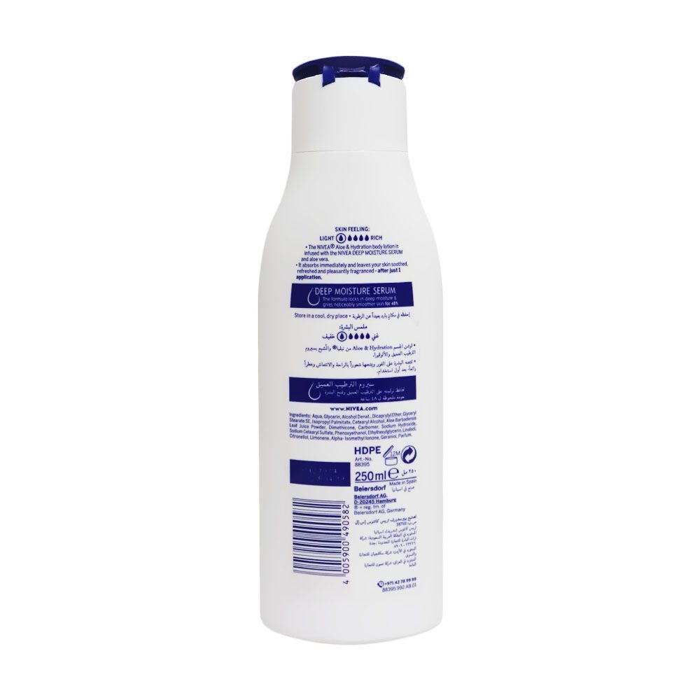 Nivea Aloe and Hydration 48 Hour Body Lotion 250 mL