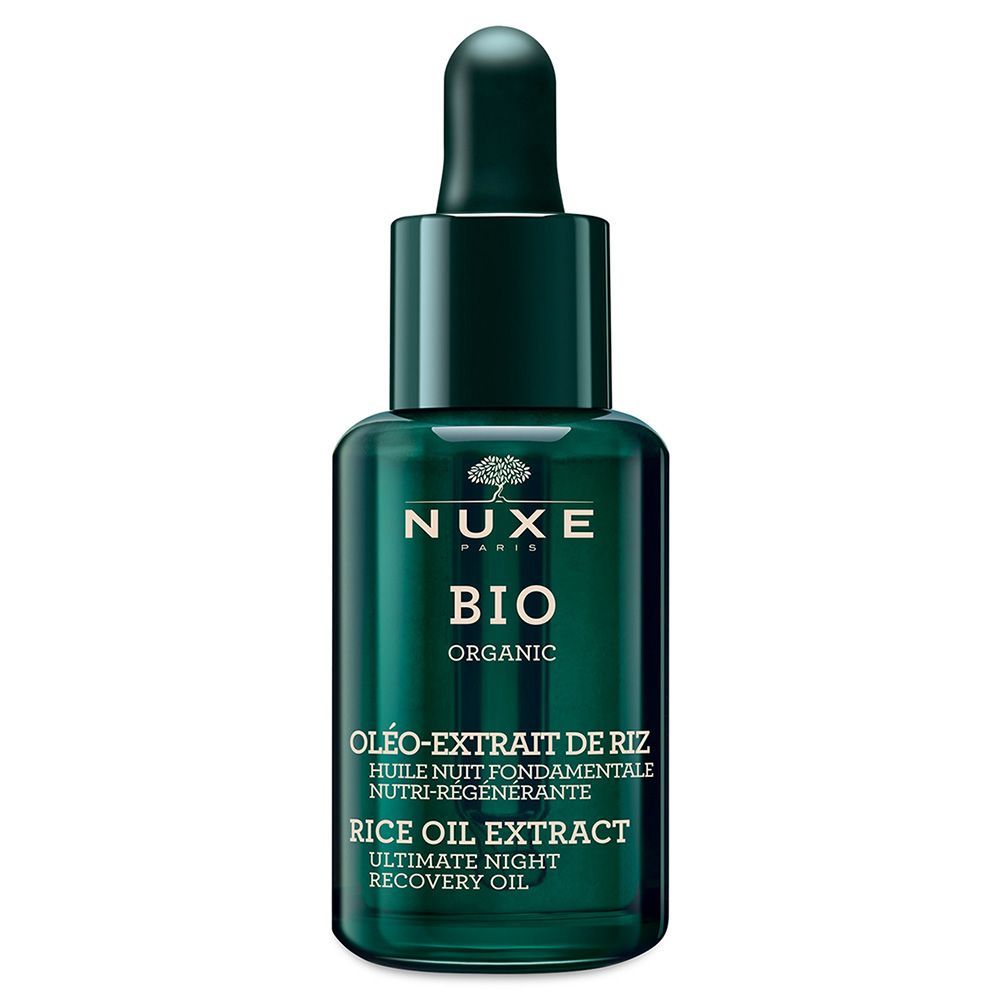 Nuxe Bio Organic Rice Oil Extract Ultimate Night Recovery زيت 30 مل