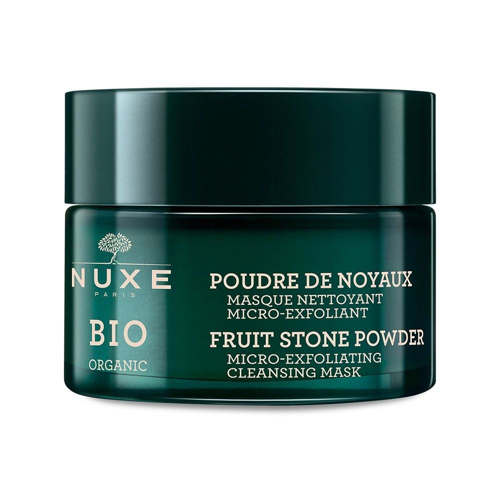 Nuxe Bio Organic Fruit Stone Powder قناع التقشير الدقيق منظف 50 مل