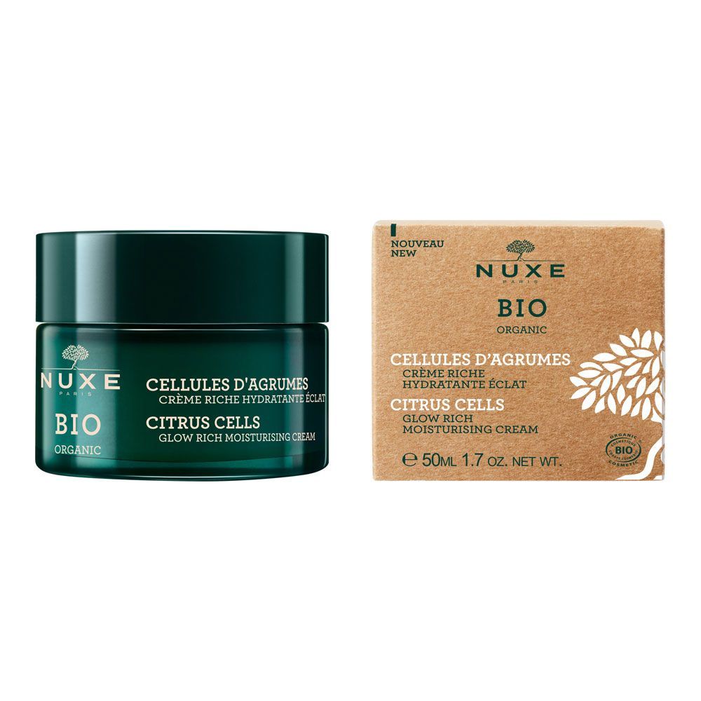 Nuxe Bio Organic Citrus Cells Glow Rich Moisturizing Cream 50 مل