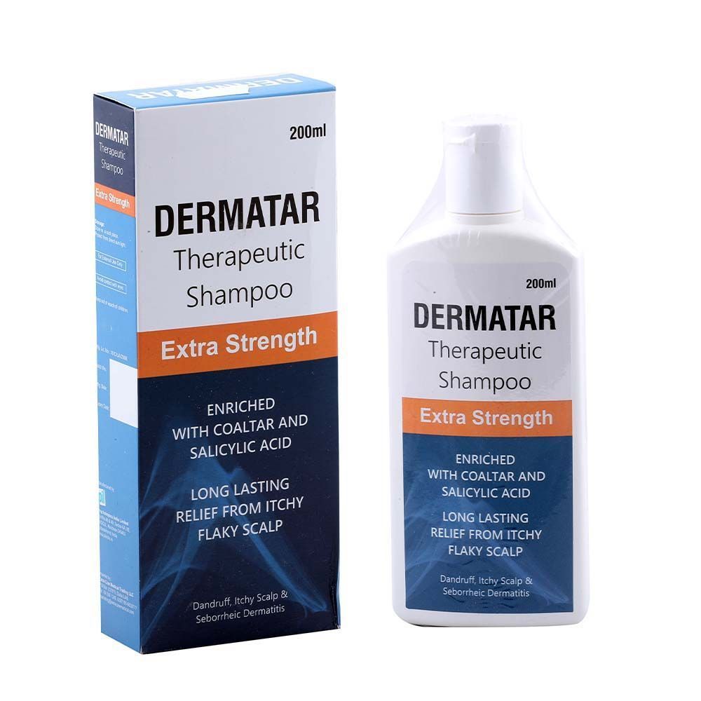 Dermatar Extra Strength Therapeutic Shampoo 200 mL