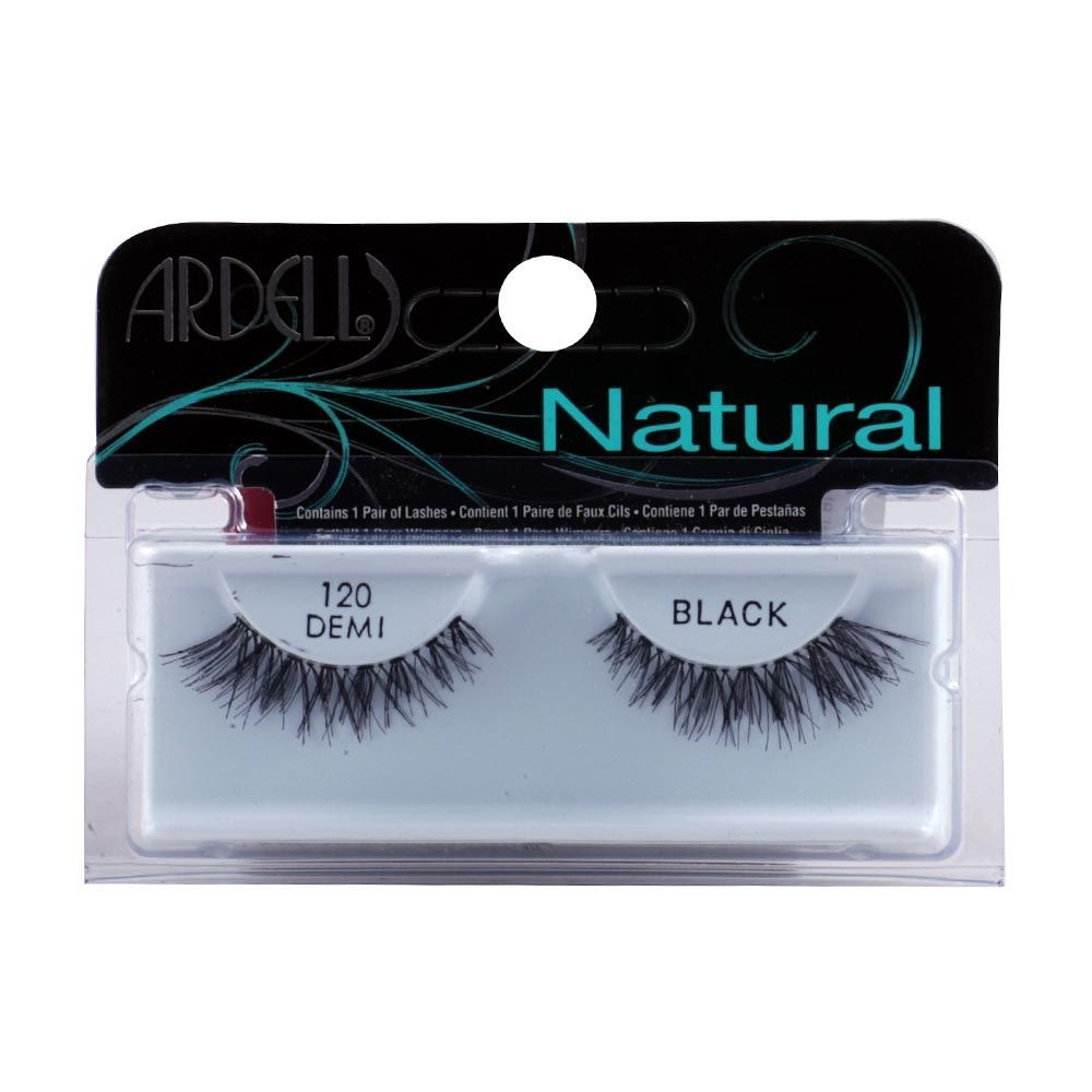 Ardell Natural 120 Demi Black False Eyelash Pair 1&#039;s 62010