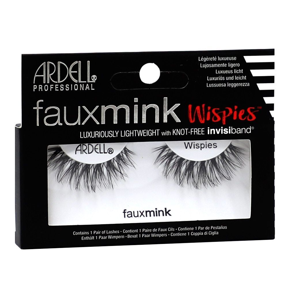 زوج من الرموش الصناعية من Ardell Faux Mink Wispies 1's 66764