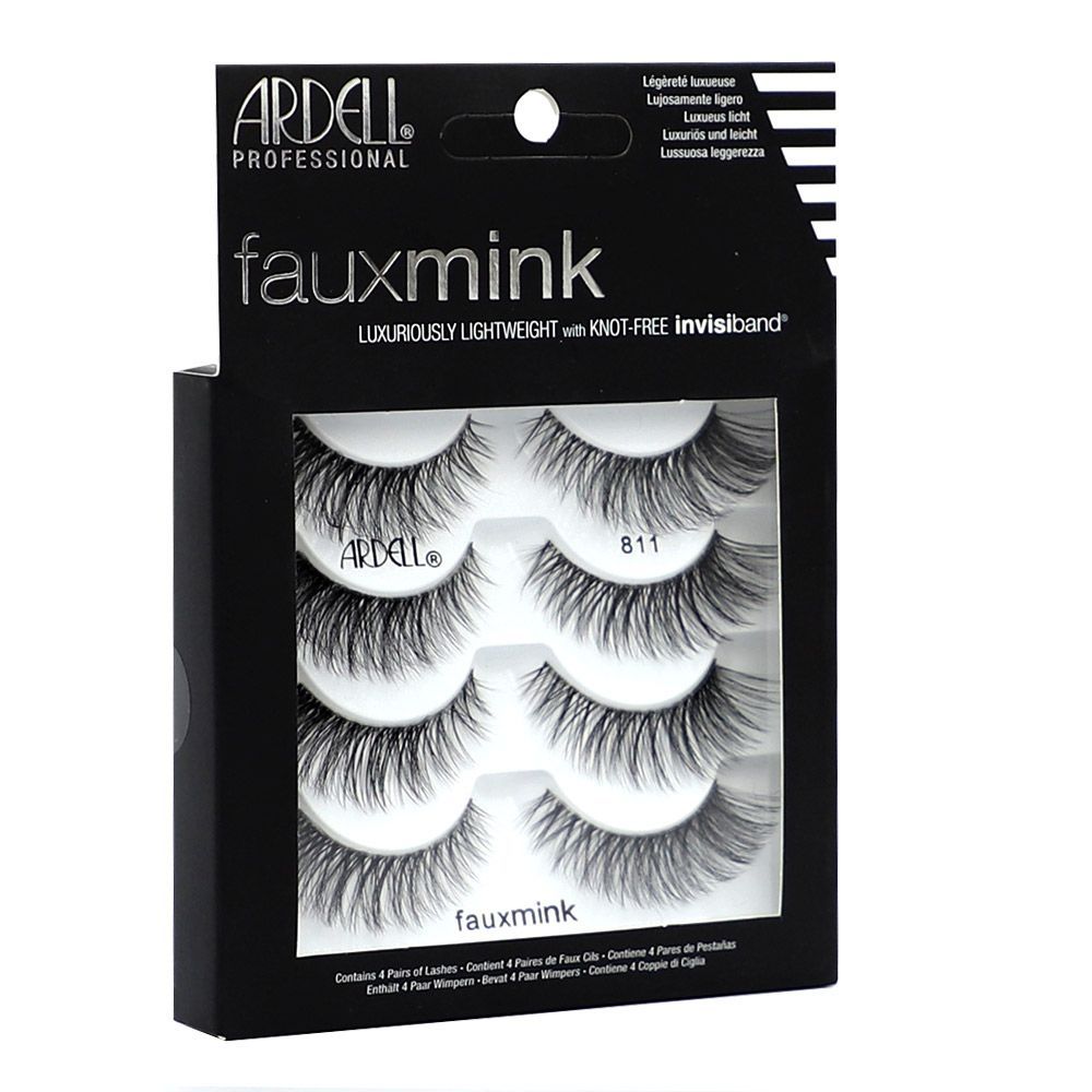 Ardell Fauxmink 811 False Eyelash Pair 4&#039;s 67410