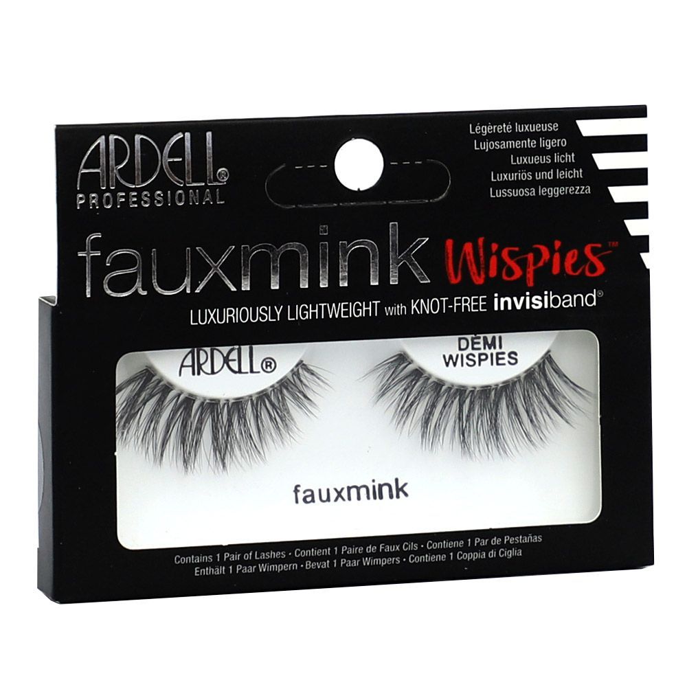 Ardell Fauxmink Demi Wispies False Eyelash Pair 1&#039;s 66763