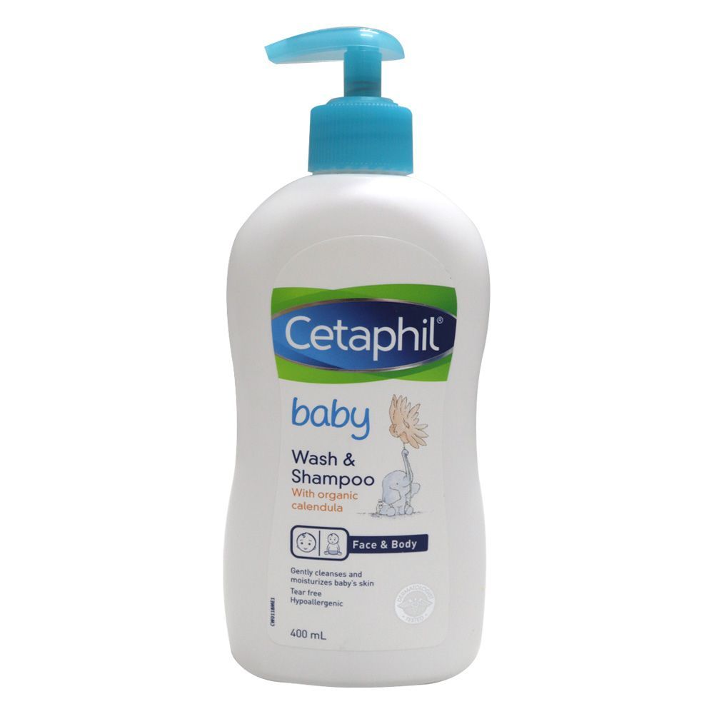 Cetaphil Baby Wash &amp; Shampoo With Organic Calendula 400 mL