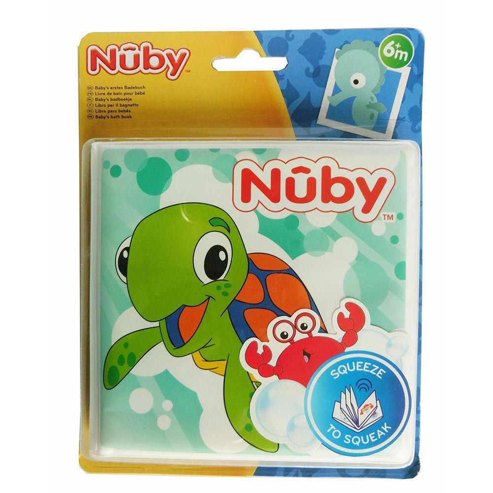 Nuby Baby's Bath Book 4+ شهر