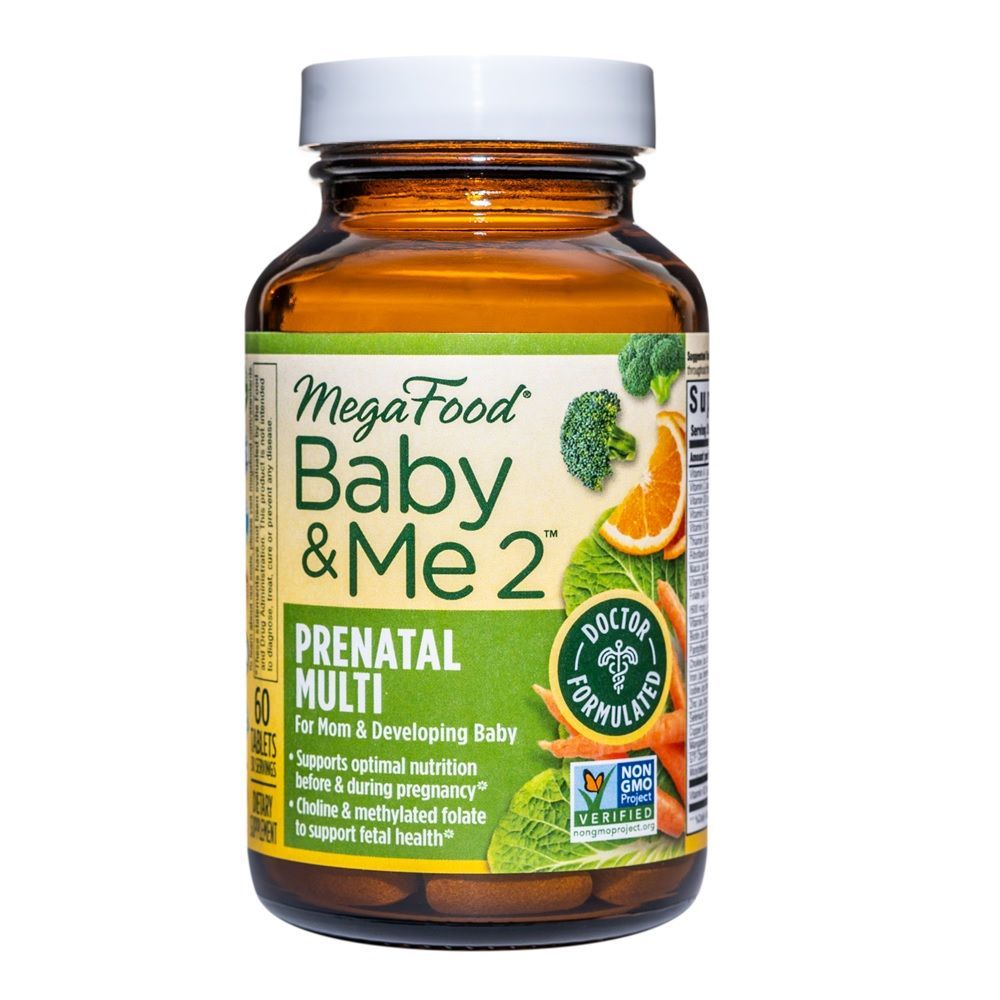 MegaFood Baby &amp; Me 2 Tablets 60&#039;s,Expiry Date:September-2022