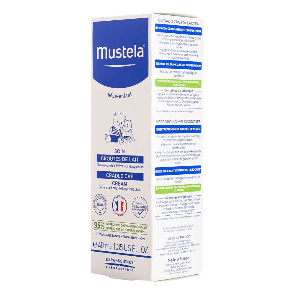 Mustela Cradle Cap Cream 40 mL
