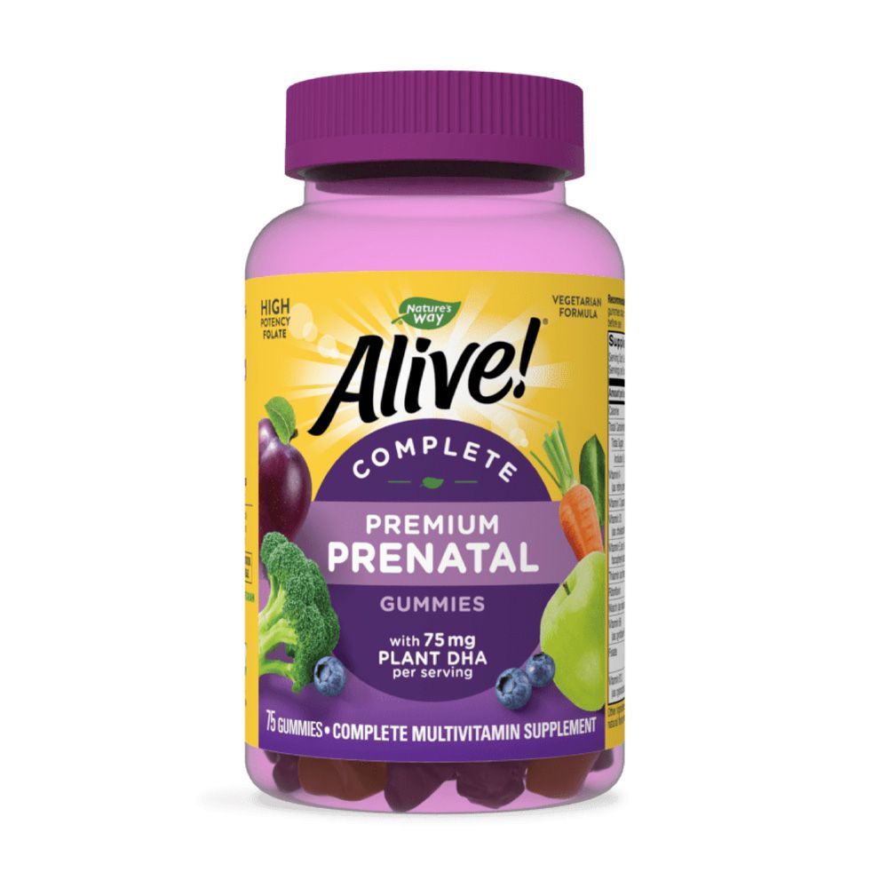 Alive Prenatal Multivitamin Gummies 75 حبة