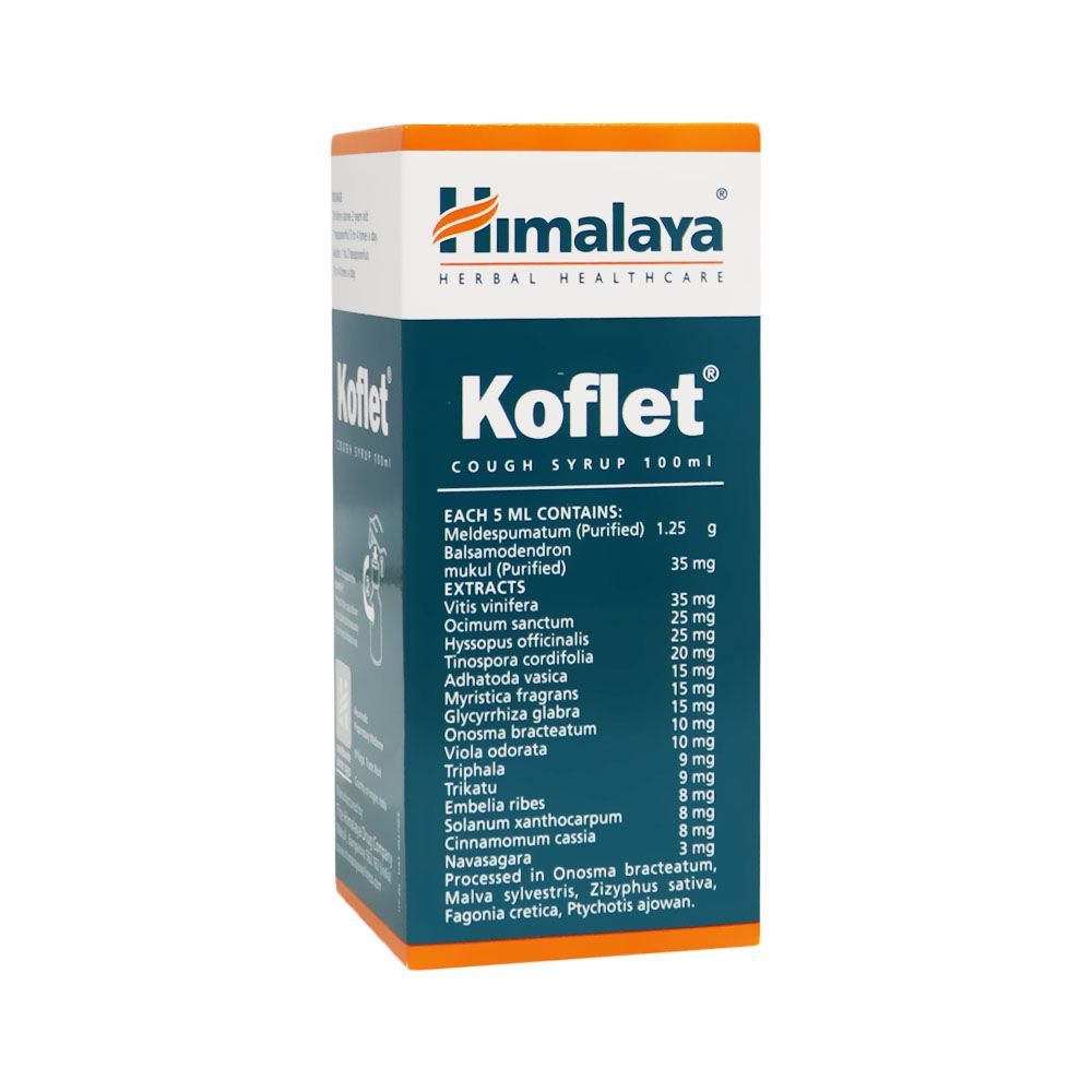 Himalaya Koflet Cough Syrup 100 mL