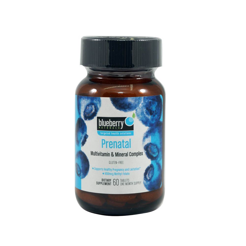 Blueberry Naturals Prenatal Tablets 60&#039;s B4058