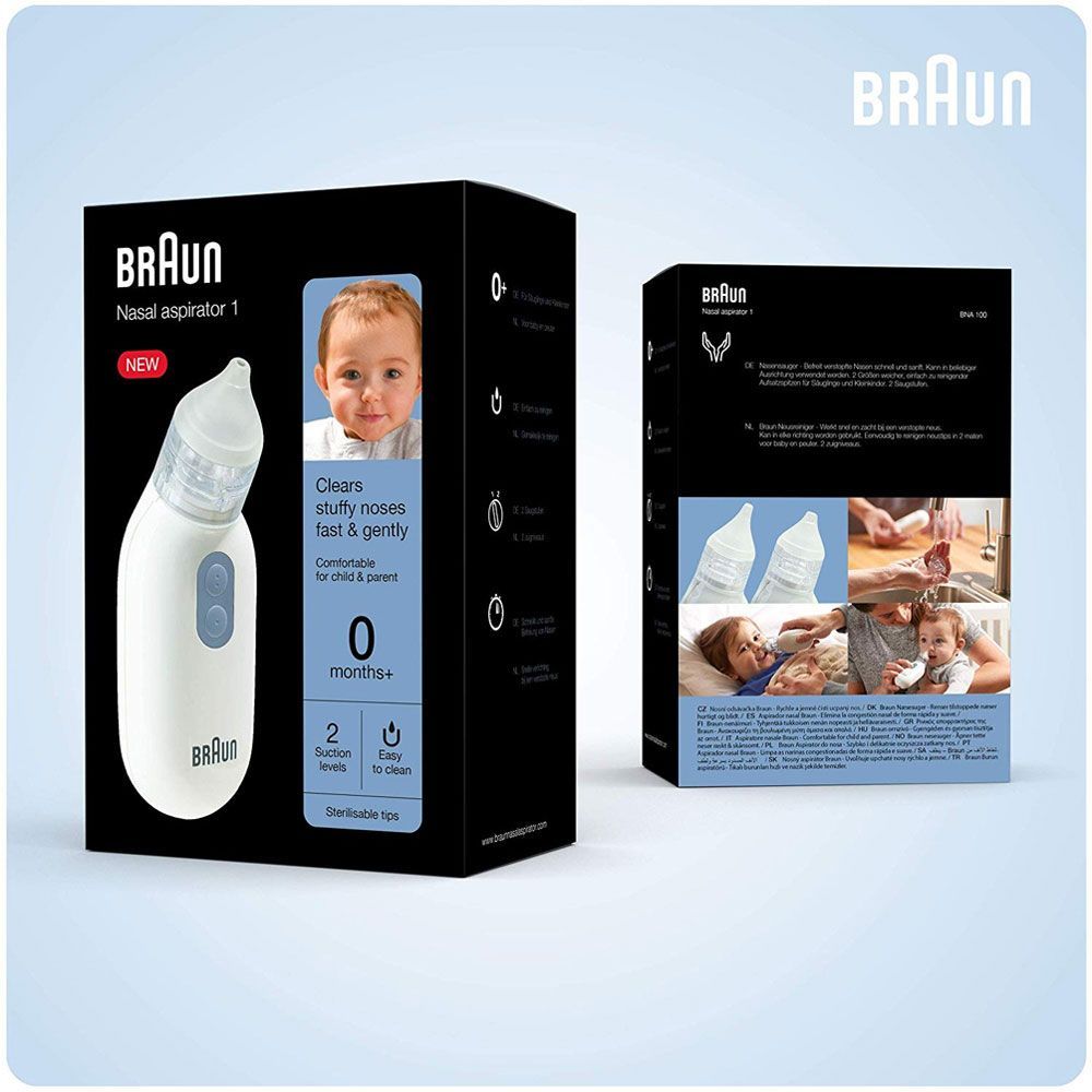 Braun BNA100EU Electric Nasal Aspirator