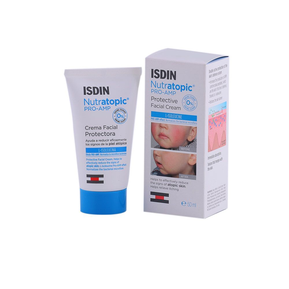 Isdin Nutratopic Pro-AMP Emollient Facial Cream 50 mL