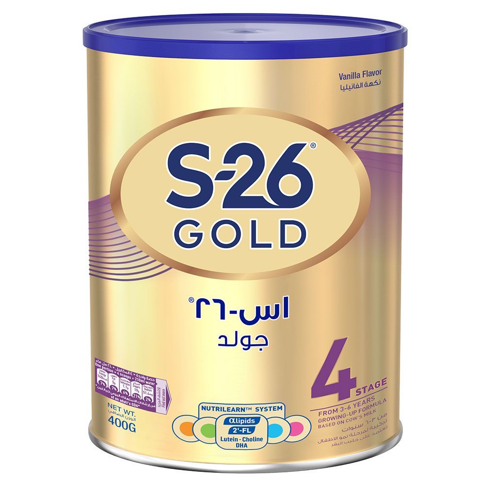 S-26 Gold Stage 4 3-6 Years Growing-Up Milk Formula