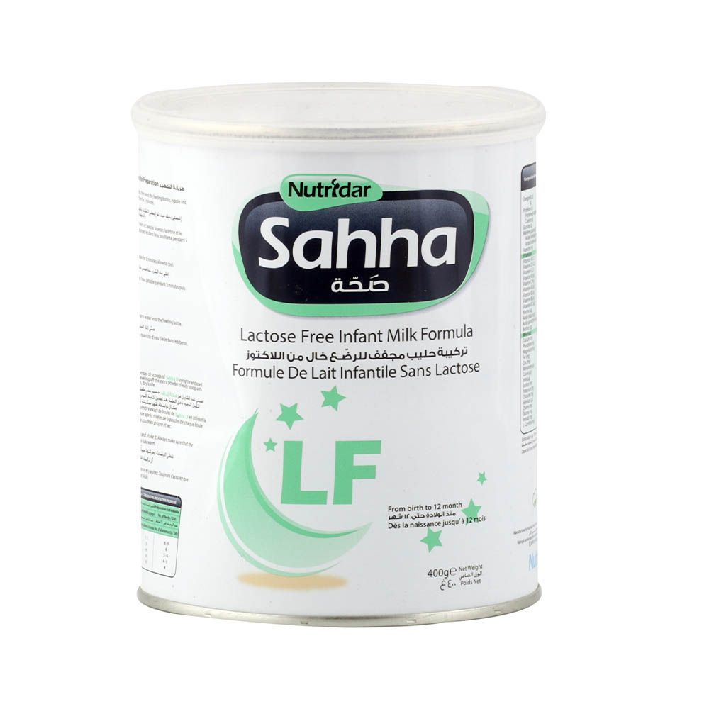 Nutridar Sahha LF Lactose Free Infant Milk Formula 400 g