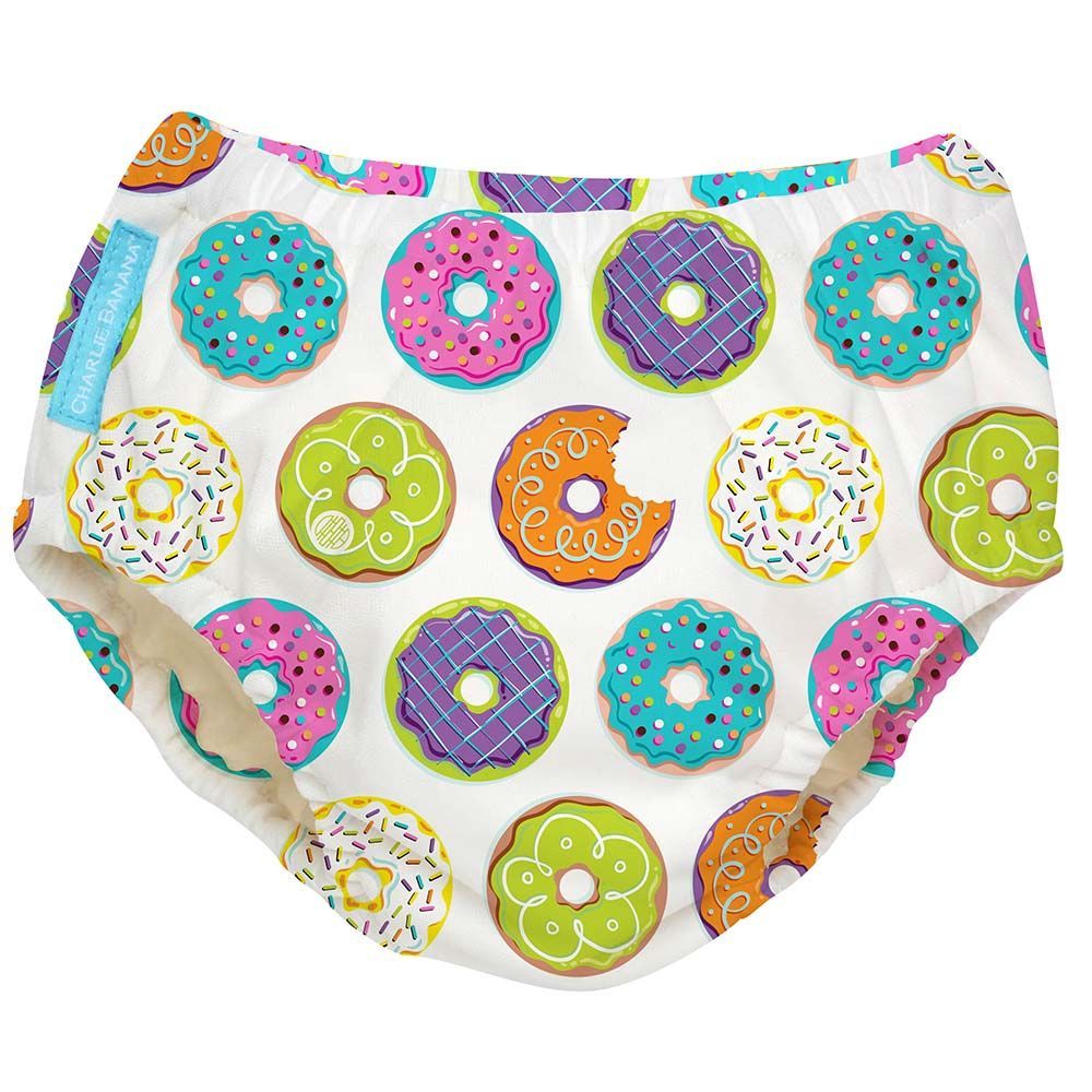 Charlie Banana Reusable Swim Diaper Delicious Donuts Medium 1&#039;s 888941