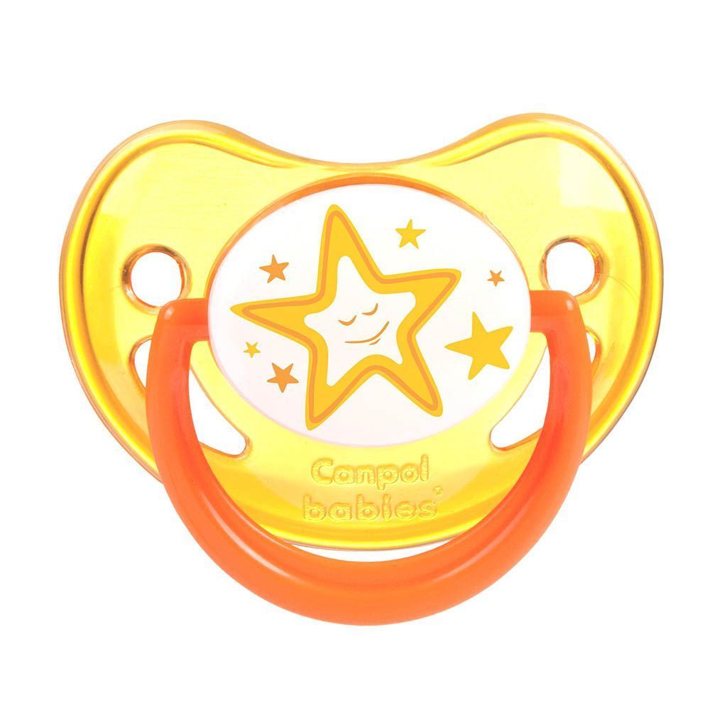 Canpol Babies Orthodontic Soother Night Dreams Design 0-6 Months 22/500