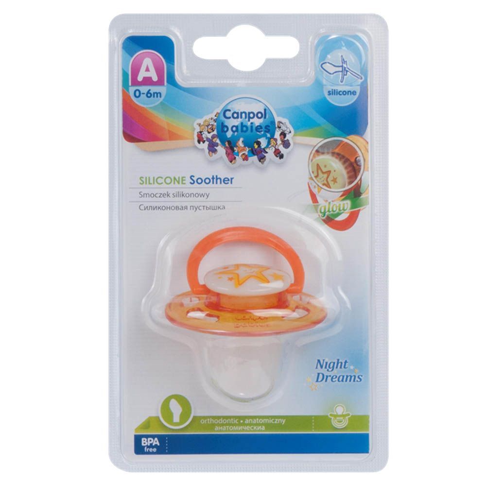 Canpol Babies Orthodontic Soother Night Dreams Design 0-6 Months 22/500