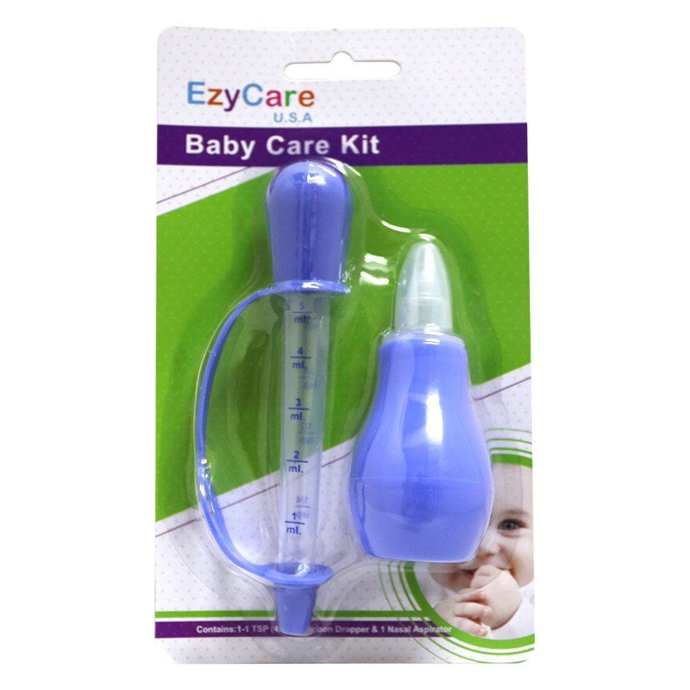 Ezycare Spoon Dropper &amp; Nasal Aspirator Baby Care Kit