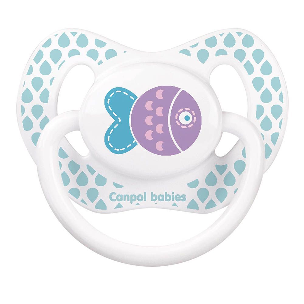 Canpol Babies Orthodontic Silicone Soother Summertime Design