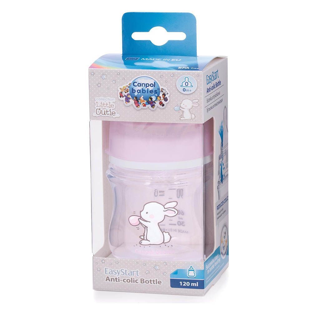 Canpol Babies Little Cutie Rabbit Anti-Colic Baby Feeding Bottle