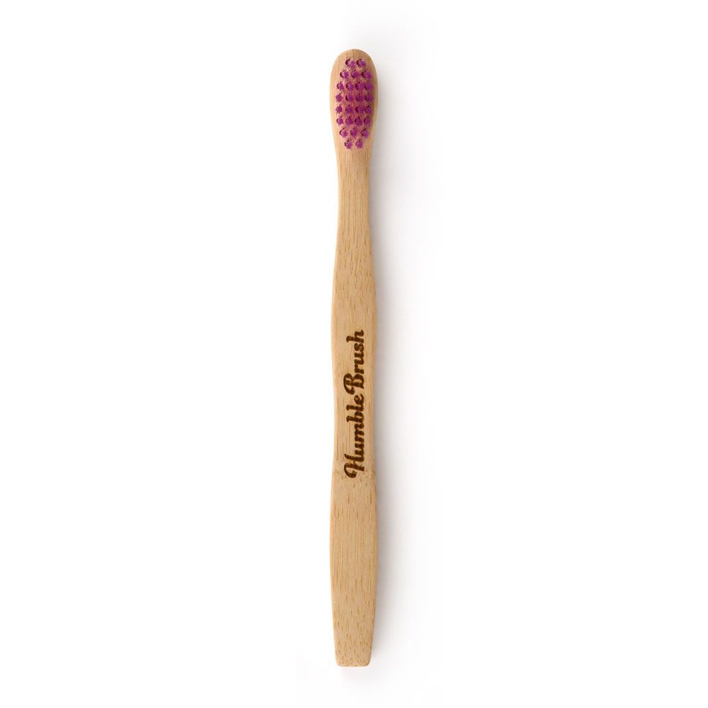 The Humble Co. Humble Brush Kids Purple Ultrasoft Toothbrush  89024US