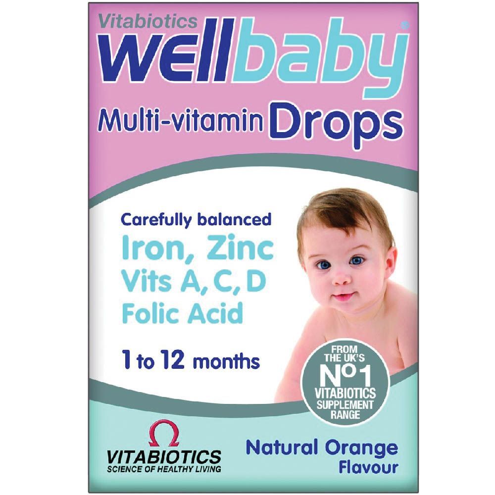 Vitabiotics Wellbaby Drops 30 mL