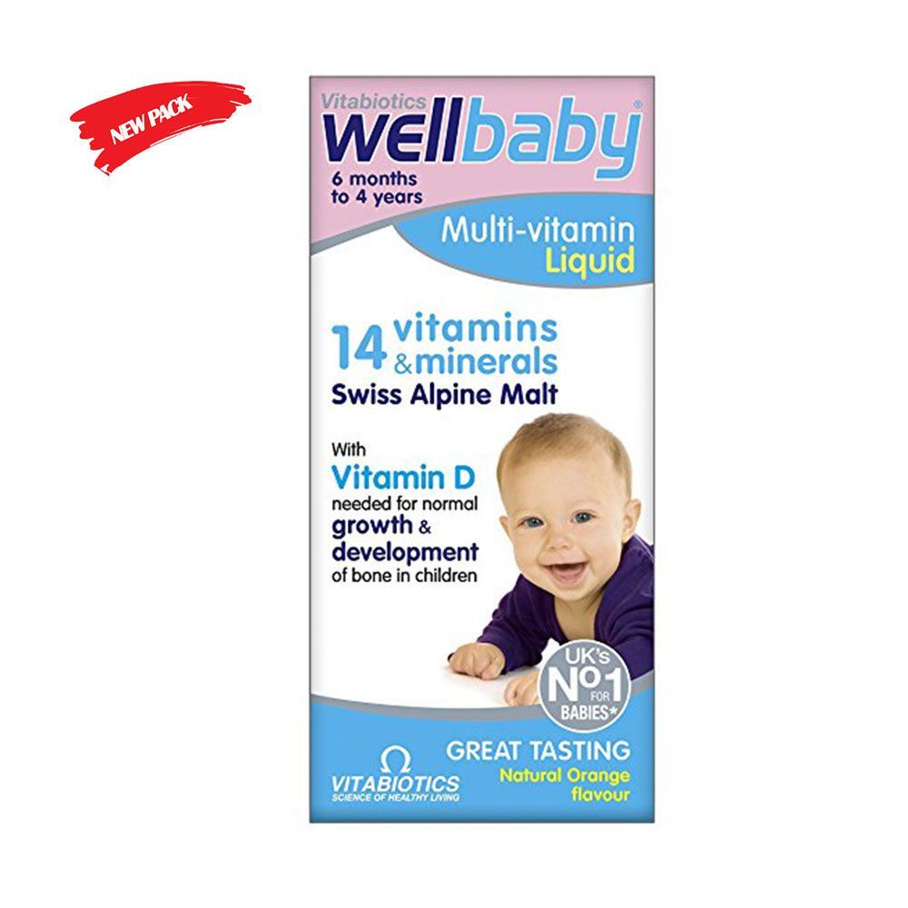 Vitabiotics Wellbaby Multi-vitamin Liquid 150 mL