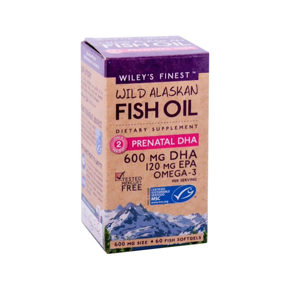 Wiley&#039;s Finest Prenatal DHA Softgels 60&#039;s