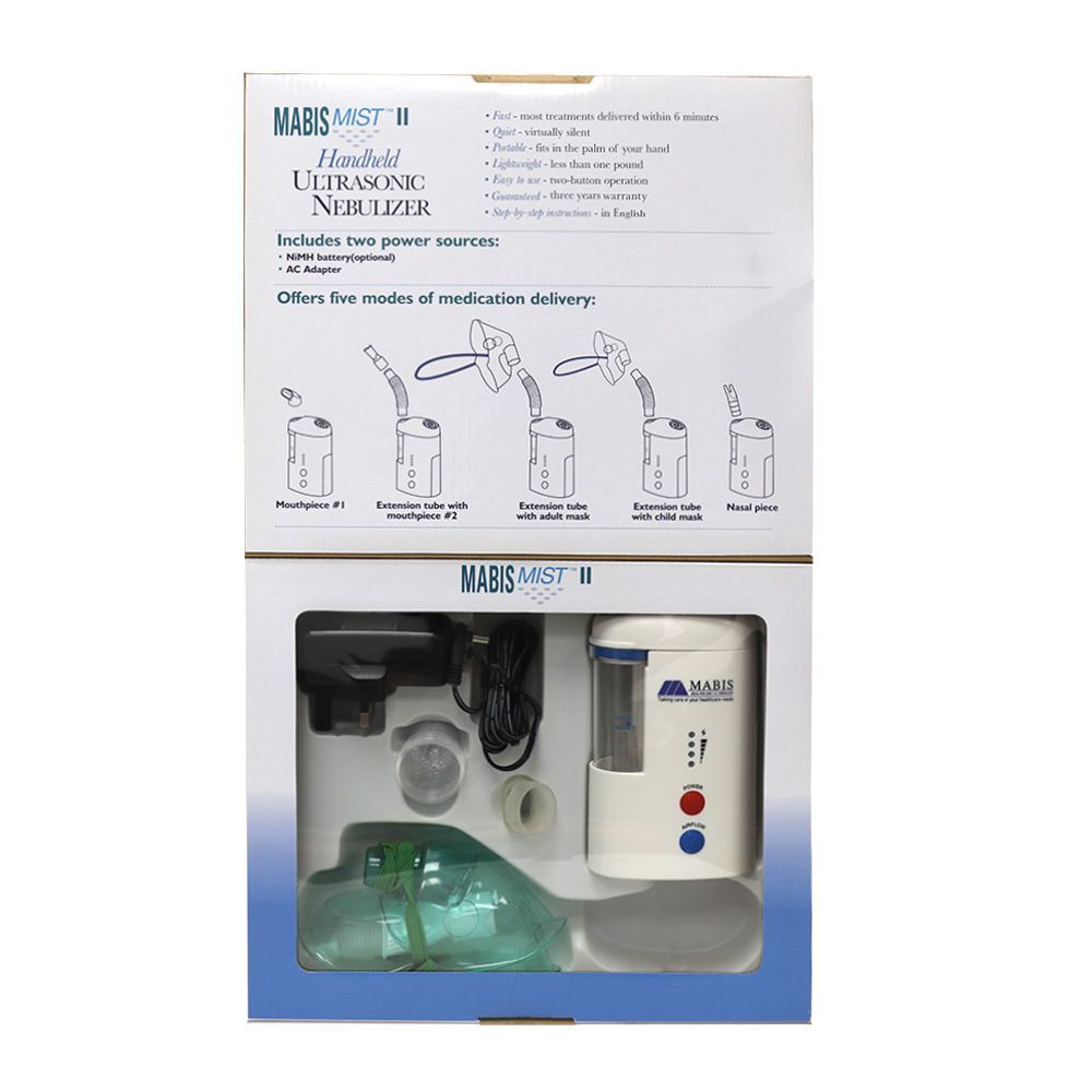 Mabis Mist II Handheld Ultrasonic Nebulizer