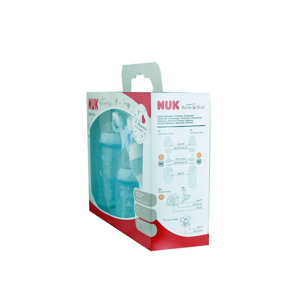 Nuk Baby Rose &amp; Blue Starter Set