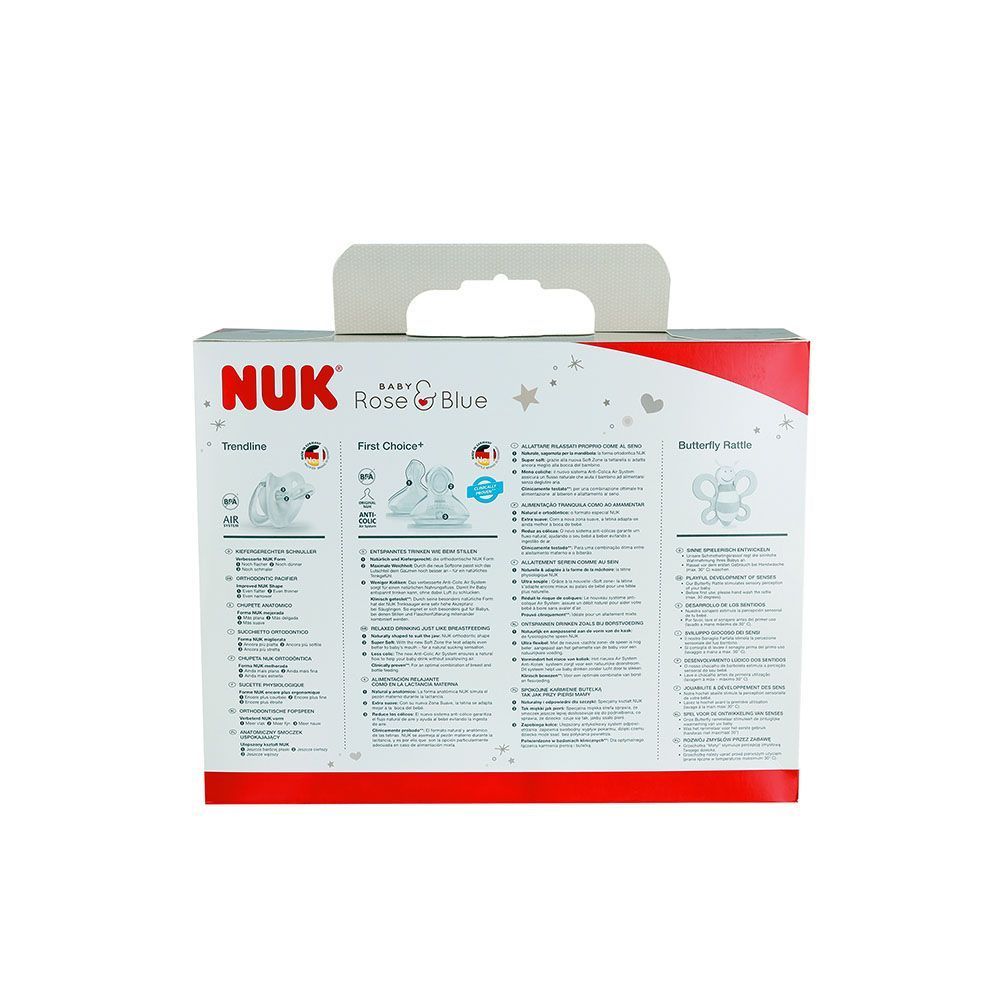 Nuk Baby Rose &amp; Blue Starter Set