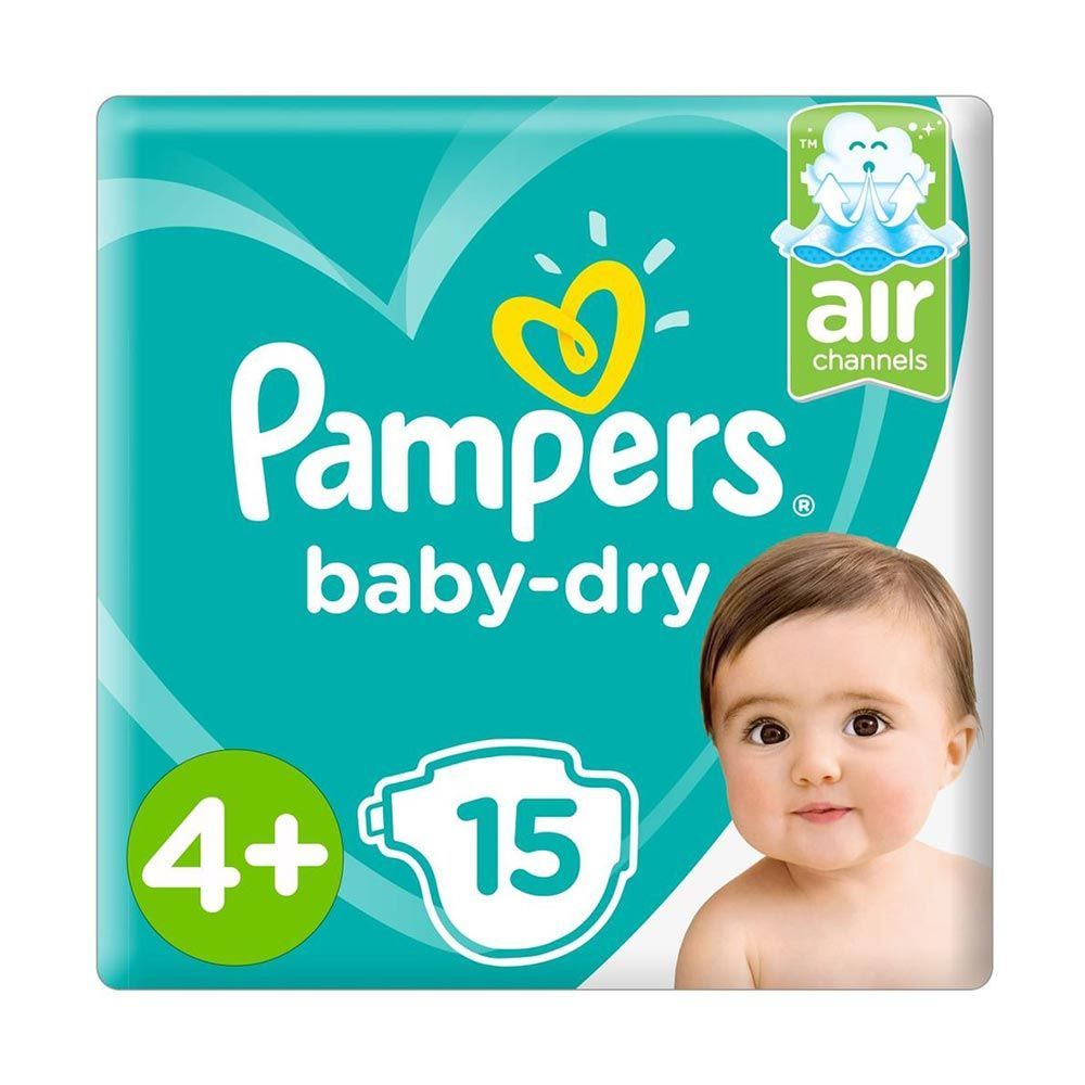 Pampers Baby-Dry 4+ 15&#039;s