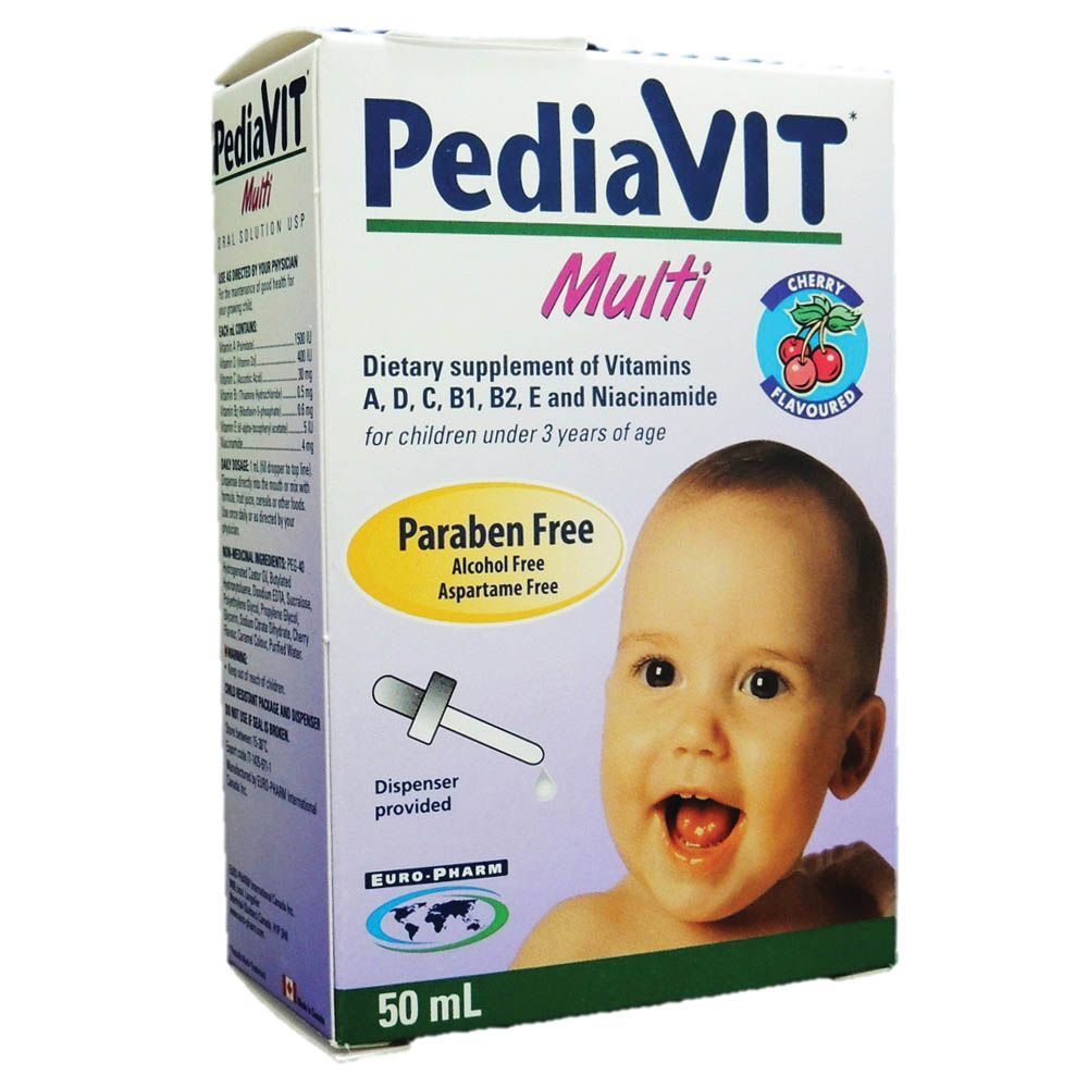 Pediavit Multi Vitamin Oral Solution 50 mL